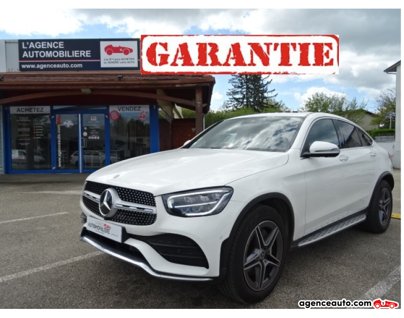 Achat voiture occasion, Auto occasion pas cher | Agence Auto Mercedes Classe GLC COUPE 220 D 195 AMG LINE 4MATIC 9G-TRONIC BVA Blanc Année 2022 Automatique Diesel